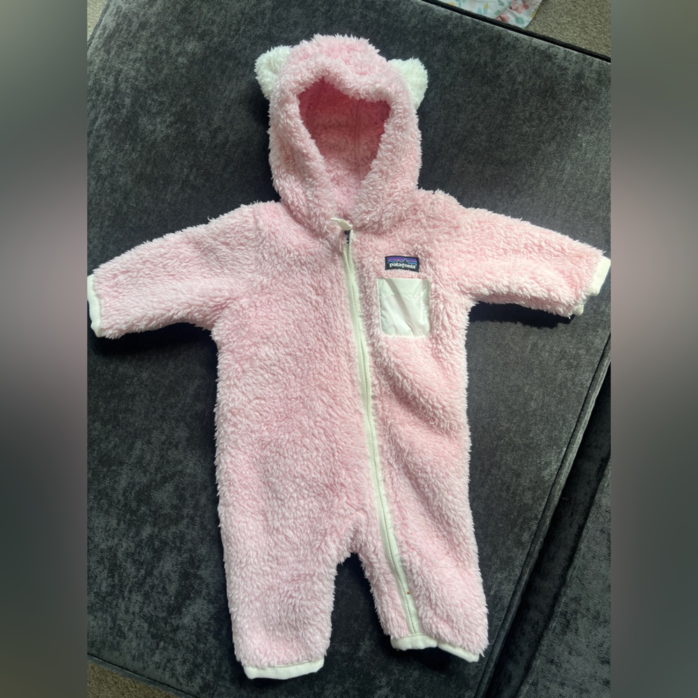 Patagonia Infant Furry Friends Bunting